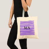 Enkelvoudig gram add your name letter man t tote bag (Voorkant (product))