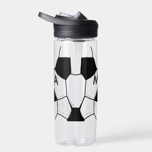 Enkelvoudig gram add your name letter man t waterfles (Rechts)