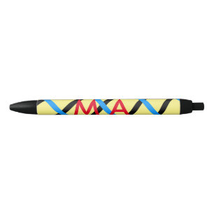Enkelvoudig gram add your name letter man t zwarte inkt pen