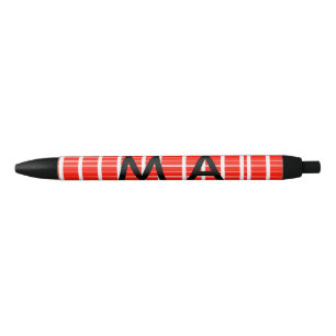 Enkelvoudig gram add your name letter man t zwarte inkt pen