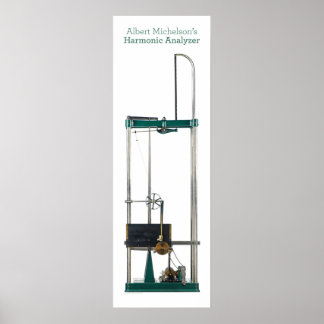 Enkelvoudig Uitzicht wit: Harmonische analysator Poster