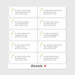 Enkelvoudig Wilde Bloem Naam Weddenschap Adres Stt Sticker