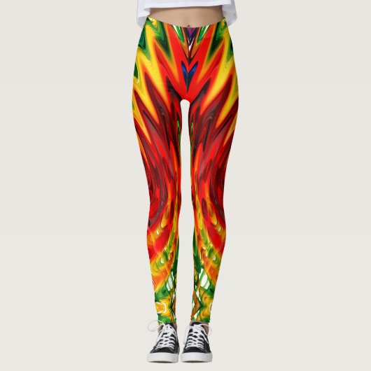 Enkelvoudige 28 Leggings met opties (Voorkant)