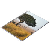 Enkelvoudige acacia-boom op grijze vlakten, Masai  Notitieboek (Linkerzijde)