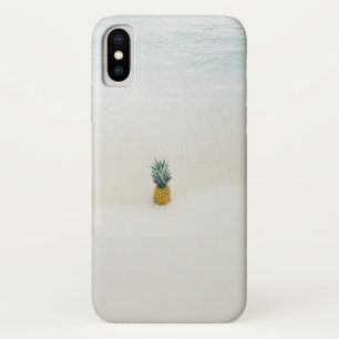 Enkelvoudige ananas op het strand Case-Mate iPhone case