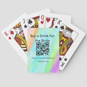 Enkelvoudige bacheloret buy a bride drink baard pokerkaarten