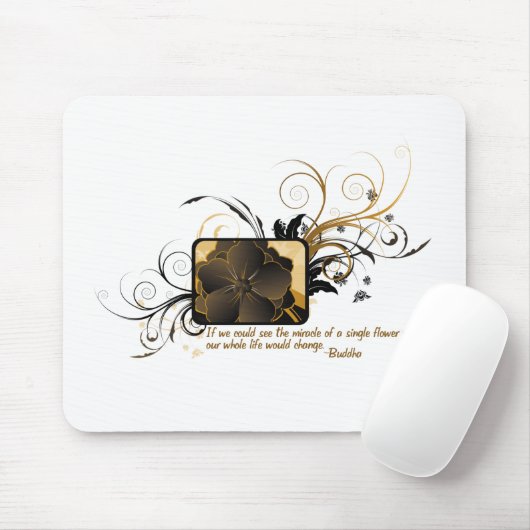 Enkelvoudige boeddha muismat (Met muis)