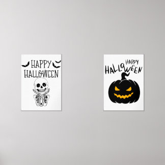 Enkelvoudige designs voor Halloween Fest Muurkunst Sets