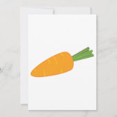 Enkelvoudige groenteuitnodigingen kaart (Voorkant)