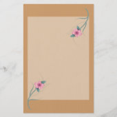 Enkelvoudige hibiscus Briefpapier (Voorkant)
