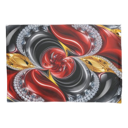 Enkelvoudige Kussensloop met Duitse kleuren (Voorkant)