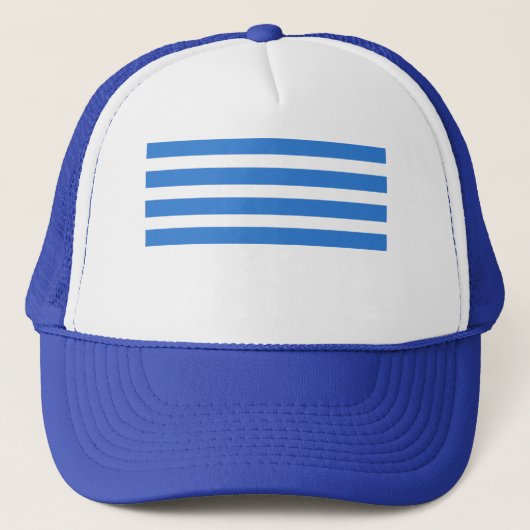enkelvoudige lijn trucker pet (Voorkant)