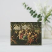 Enkelvoudige mededinging briefkaart (Staand voorkant)