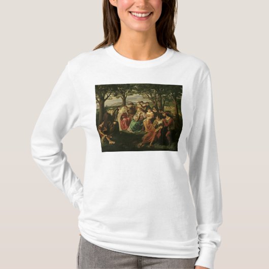 Enkelvoudige mededinging t-shirt (Voorkant)