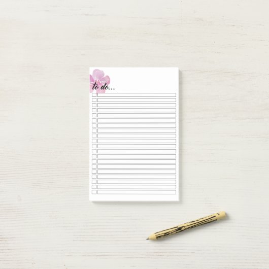 Enkelvoudige Paarse ventilatorPost-it® notes (Op bureau)