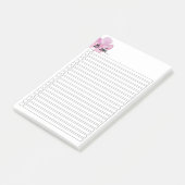 Enkelvoudige Paarse ventilatorPost-it® notes (Schuin)