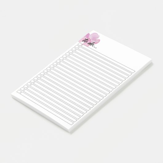 Enkelvoudige Paarse ventilatorPost-it® notes (Schuin)