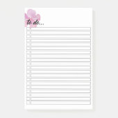 Enkelvoudige Paarse ventilatorPost-it® notes (Voorkant)