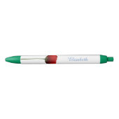 Enkelvoudige rode oppompen Naam Pen (Voorkant)