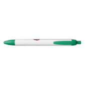 Enkelvoudige rode oppompen Naam Pen (Achterkant)