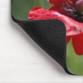 Enkelvoudige rode papaver muismat (Hoek)