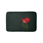 Enkelvoudige rode tulp badmat (Voorkant)