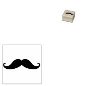 Enkelvoudige snor rubberstempel (Gestempeld)