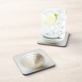 Enkelvoudige spiraalzegel drankjes onderzetter (Rechterzijde)