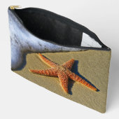 Enkelvoudige Starfish op strand Etui (Open)