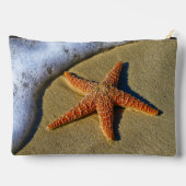 Enkelvoudige Starfish op strand Etui (Achterkant)