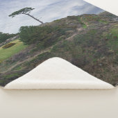 Enkelvoudige structuur op Thatcher Rock Sherpa Deken (3/4)