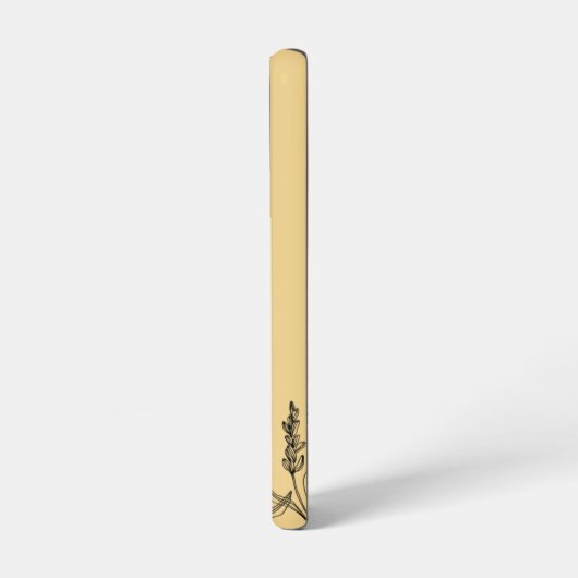 enkelvoudige tarwe samsung galaxy hoesje (Linkerkant)