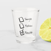 Enkelvoudige Tequila Shot Glas (Voorkant)