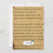 Enkelvoudige uitnodiging van anti-Valentijn partij (Achterkant)