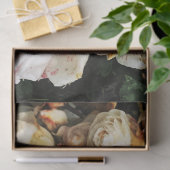 Enkelwitte Rose Tissuepapier (Geschenk)