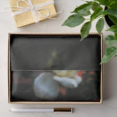 Enkelwitte Rose Tissuepapier (Geschenk)
