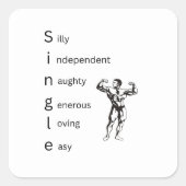 Enkelzijdige sticker (Voorkant)