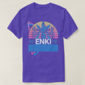 Enki Ancient God Sumerian Mythology Deity T-shirt (Design voorkant)