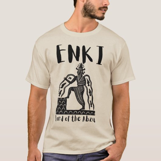 Enki Ea Heer van de Abzu T-shirt (Voorkant)