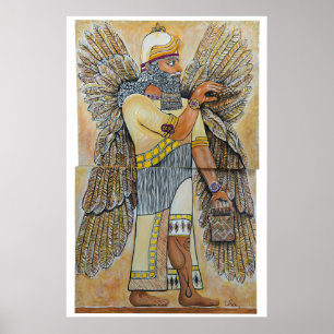 Enki The Annunaki Poster