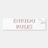 Enkidu Bumpersticker (Voorkant)
