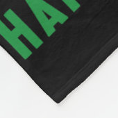 Enkuh Adey Abeba, Happy New Year, Ethioan Eritrean Fleece Deken (Hoek)