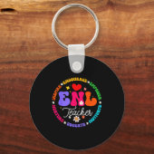 Enl Teacher Squad English New Language Squad Crew Sleutelhanger (Voorkant)
