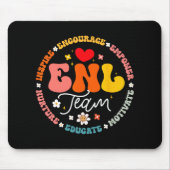 Enl Team Teacher English New Language Squad Crew Muismat (Voorkant)
