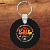 Enl Team Teacher English New Language Squad Crew  Sleutelhanger (Voorkant)