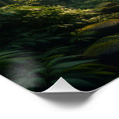 Enlightened Path: The Bamboo Forest Sanctuary Perfect Poster (Hoek)