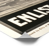 Enlist in de NAVY For Liberty's Sake! Amerikaanse  Poster (Hoek)