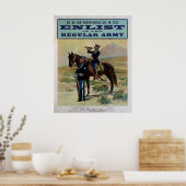 Enlist in het reguliere leger poster (Keuken)