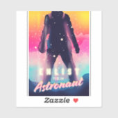 Enlist om een astronaut te zijn sticker (Vel)