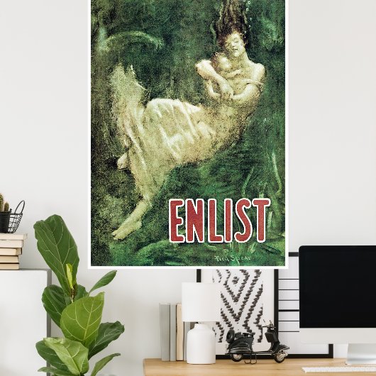 Enlist Poster (Thuiskantoor)